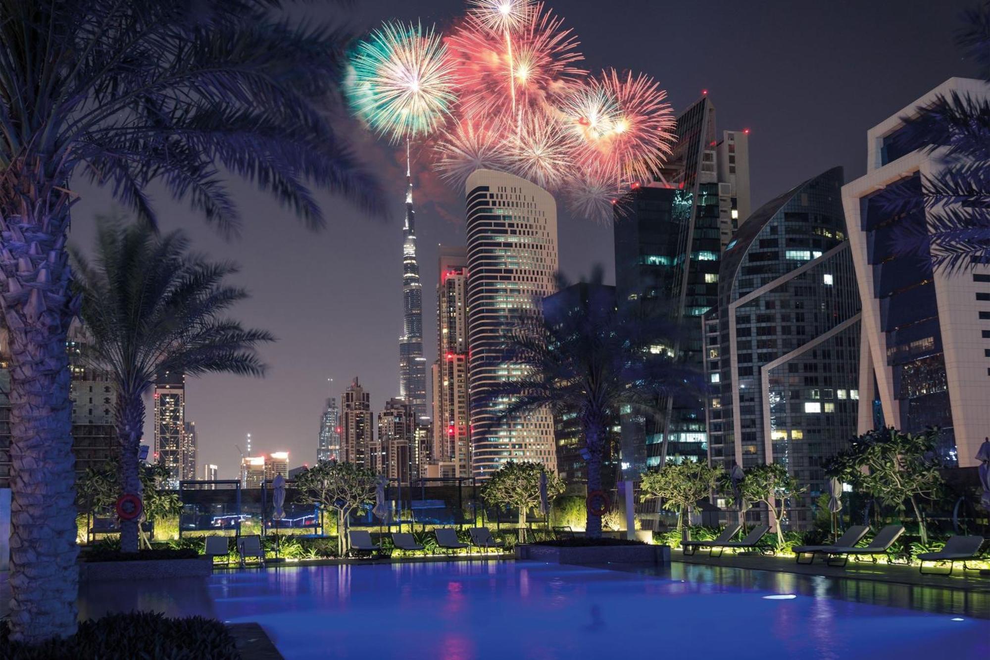Jw Marriott Marquis Hotel Dubai Exterior foto Dubai Marina